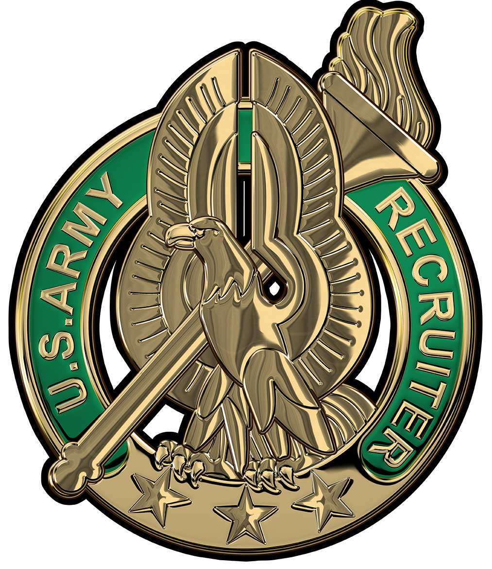 Army Recruiting Badge