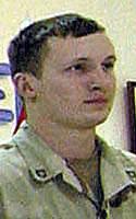 Army Pfc. Darren A. DeBlanc