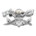U.S. NAVY ENLISTED SPECIAL WARFARE COMBATANT-CRAFT CREWMAN (SWCC) MASTER BADGE