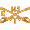 E Troop 1-145 Cavalry Decal