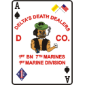 1/7 Marines, D Co. Decal