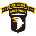 101st Airborne Recon 506 Decal