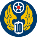 10th Air Force Decal   