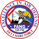 125th Fighter Wing FANG - 2 Decal
