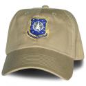 USAF Space Command Los Angeles AFB Direct Embroidered Khaki Ball Cap