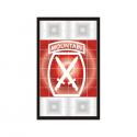  ARMY 10TH MOUNTIAN VINYL TAIL LIGHT DECAL