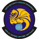 129th Security Forces Sq   Decal      