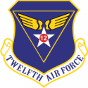 12th Air Force Decal  