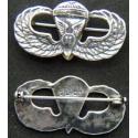Post WWII 11th Airborne Paratrooper Badge Sterling 