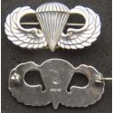 WWII Paratrooper Badge Sterling Vanguard 