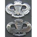 Special Forces  MACVSOG Paratrooper Badge Wings Sterling 