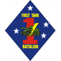1st Tank Battalion Decal