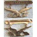 1913 Military Aviator, 1st US Pilot Wings 14k Gold