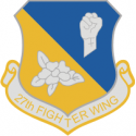 27th Fighter Wing Decal     