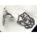 10th Special Forces 1950's beret badge Sterling Silver Cuff Links