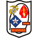 3rd Bn 6th Marine Regiment Decal   