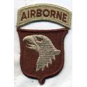 101st Airborne Desert Patch