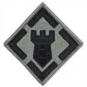20th Engineer Brigade hook and loop ACU patch