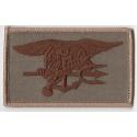 SEAL Trident Patch  Tan