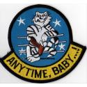 F-14 Any Time Baby Tomcat Patch
