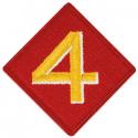 4th  Marine Division Patch