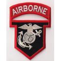 USMC Airborne Die Cut  Patch 