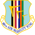 60th Air Mobility Wing Decal     