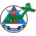 61st Aviation Co. Decal