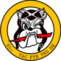 61st Tactical Fighter Training Squadron  Decal    