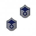Air Force - E-7 Master Sergeant Blue Enameled Rank