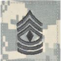 Army First Sergeant Stripes Rank ACU Velcro Patch