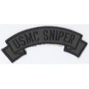 USMC Sniper TAB Patch OD