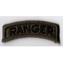 Army Ranger Tab Subdued Patch  