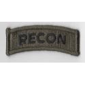 Recon Tab Patch  OD  Shoulder Rocker
