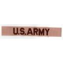 U.S. Army Tab Patch Desert 