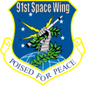 91st Space Wing Decal