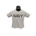 Jersey Grey Navy T-Shirt