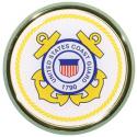 US Coast Guard Crest Auto Chrome Emblem
