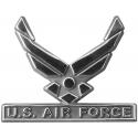 US Air Force Hap Arnold Wing Auto Chrome Emblem