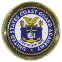 US Coast Guard Academy Crest Auto Chrome Emblem