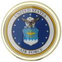 UNITED STATES AIR FORCE SEAL CHROME DECAL
