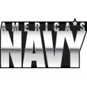 AMERICA'S NAVY CHROME DECAL