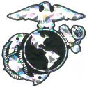 USMC EGA Reflective Domed Decal