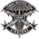 Air Force Combat Weather Team  Decal