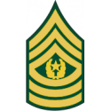 Army E-9 CSM Command Sergeant Major