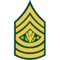 Army E-9 SMA Sergeant Major of the Army