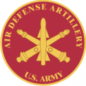 Army Air Defense Artillery Insignia Decal