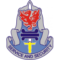 Army Service & Security Group Decal      