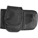 Solid Black Ankle or Arm Wallet