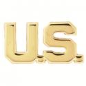 US Army - US and US Officer Collar Devices Insignia (SET)